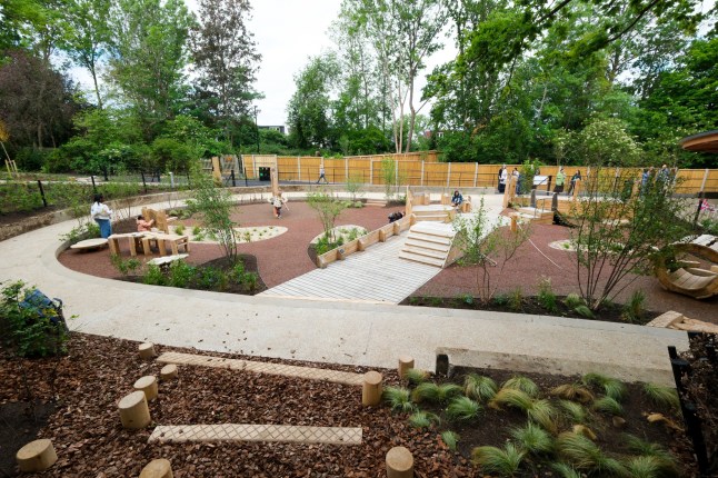 LONDON, UNITED KINGDOM - MAY 20, 2026 - Photocall: The opening of the Horniman Museum and Gardens part of the Horniman's Nature + Love project. (Photo credit should read Matthew Chattle/Future Publishing via Getty Images)